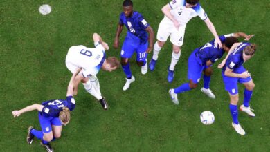 England laboured to a drab draw against the United States