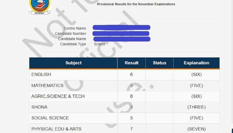 Here Is How To See Just Released Zimsec Grade 7 Results
