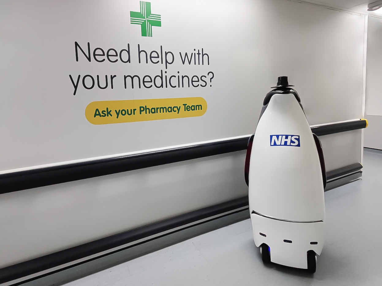 UK NHS Trust trials Helper Robots created by Zimbabwean born Inventor