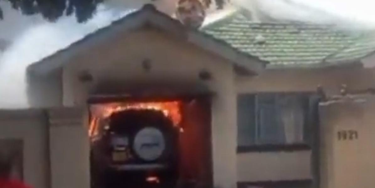 Fire Burns A Waterfalls House In A Suspected Solar Battery Wiring Fault