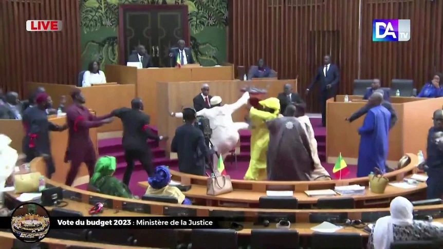 Opposition MP Slaps Female Legislator In Parliament
