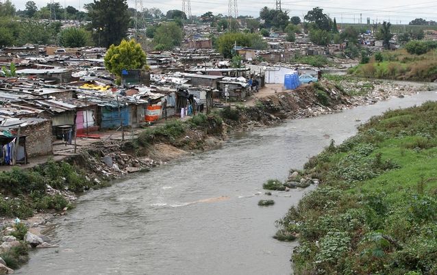 The Jukskei River where church congregants were swept away in a flash flood on Saturday night. File pic Image: picture: SOWETAN