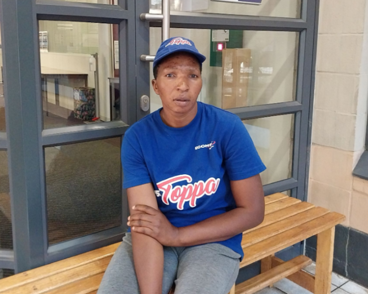 Mother of four Moila Musoja says she has lived in the building since 2013.Image: Phathu Luvhengo/TimesLIVE
