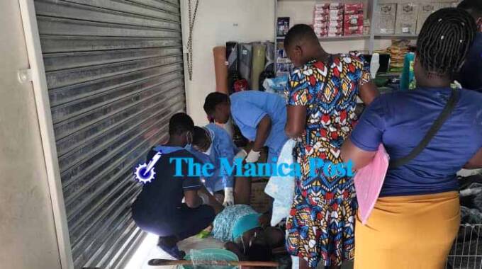 Woman Gives Birth Inside Shop