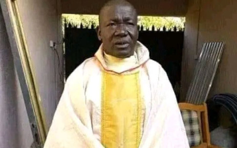 Father Isaac Achi, whose house in Kafin-Koro village was set alight by criminals known locally as 'bandits'. Picture: nigeriacatholicnetwork.com