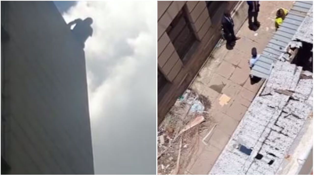 Harare Man Jumps Off Tanganyika Building, Miraculously Survives