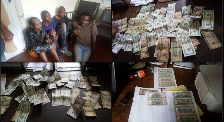 Four Bust In Bulawayo Printing Fake USD Notes