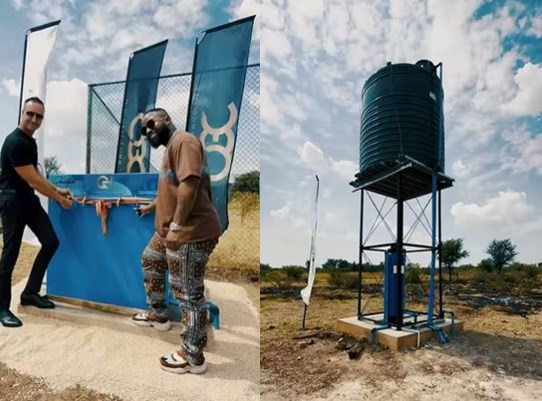 South African Rapper Cassper Nyovest visited his former primary school, which is a dream come true for him and decided to drill a borehole at the facility.