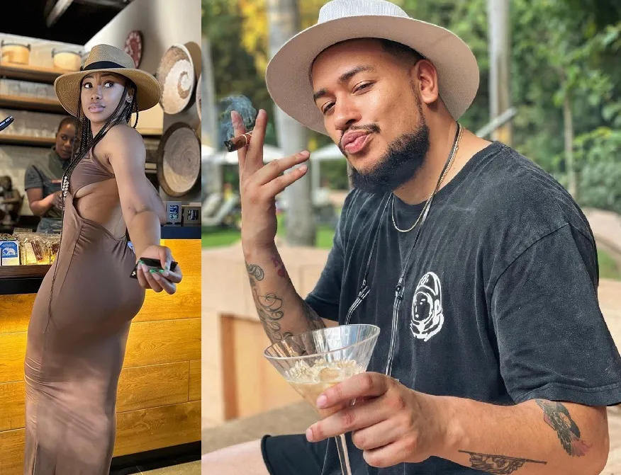 This Photo Will Surprise You: AKA, Enhle Mbali Were In Tlof Tlof Relationship