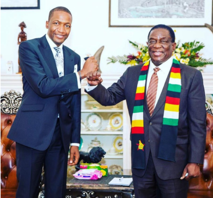 Mnangagwa Fires Amb Uebert Angel, Businessman Flees Country With Family
