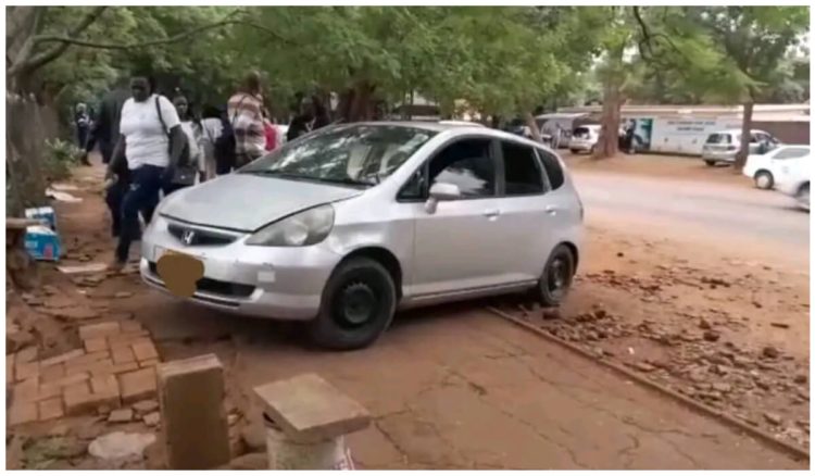 Just In: Man Found Dead Inside Honda Fit Outside Parirenyatwa Hospital