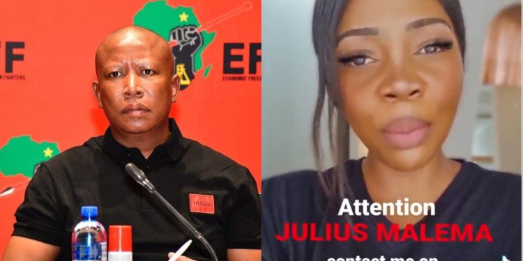 South Africans Laught At Prophetess' Life And Death Message To Julius Malema