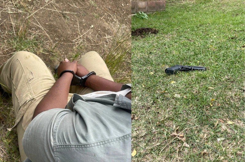 Two suspects have been arrested in connection with the mass shooting in Pietermaritzburg. Images: Twitter/@LirandzuTemba.