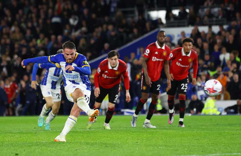 Manchester United last minute to Brighton shutters hope
