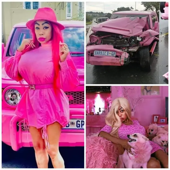 Barbie Brazil in another accident