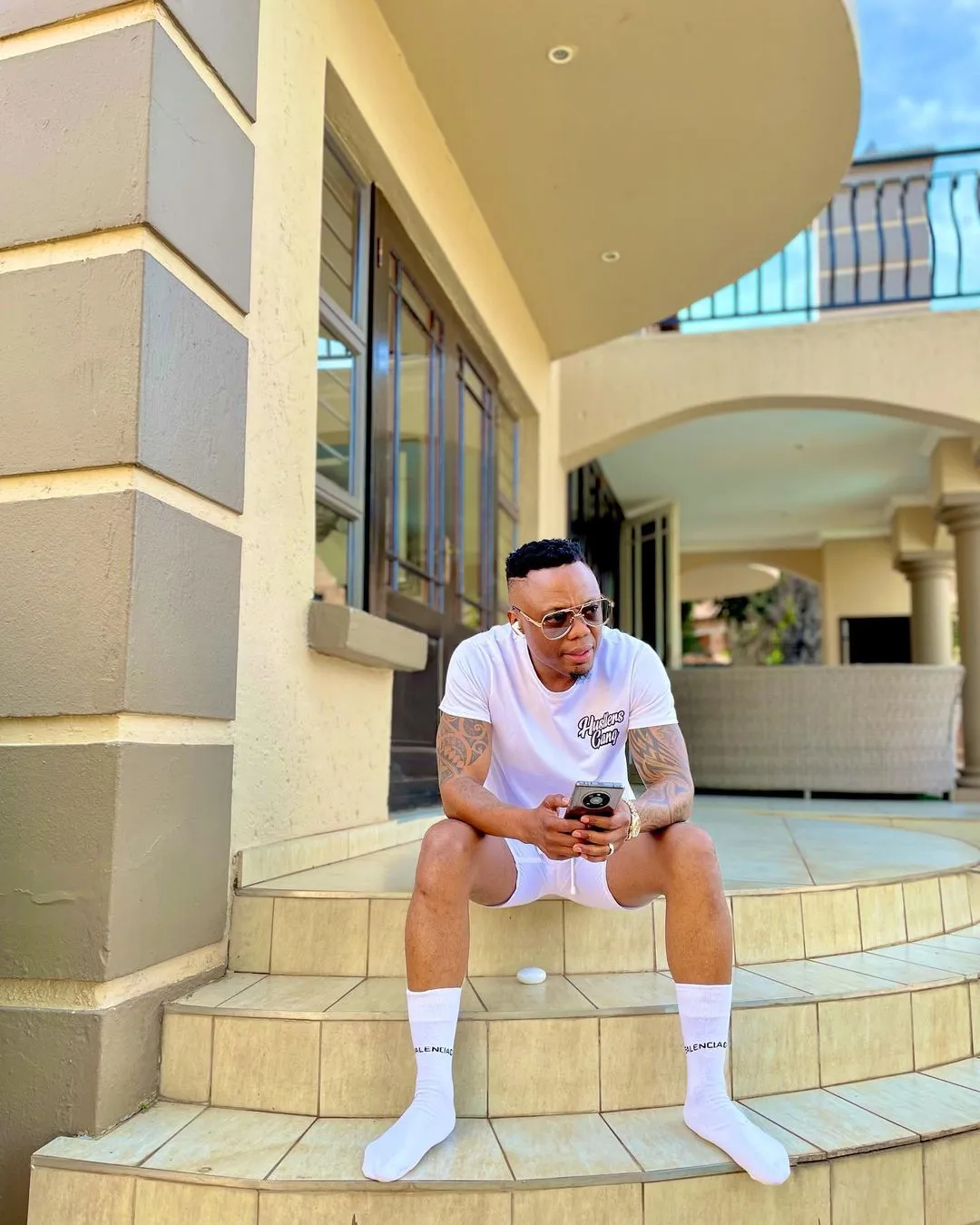 South African DJ, record producer and Kwaito artist, DJ Tira, and his wife, Gugu Khathi, have wowed South Africans with his mansion that screams opulence.