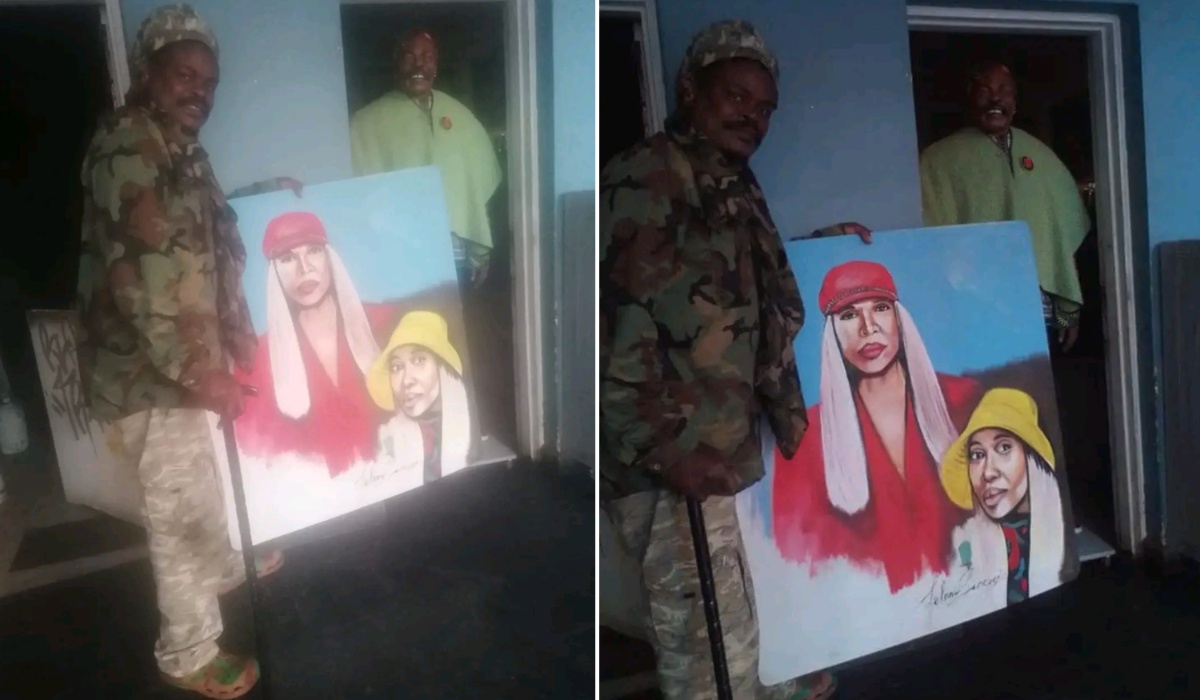 Rasta's recent painting may depress Dineo Ranaka further