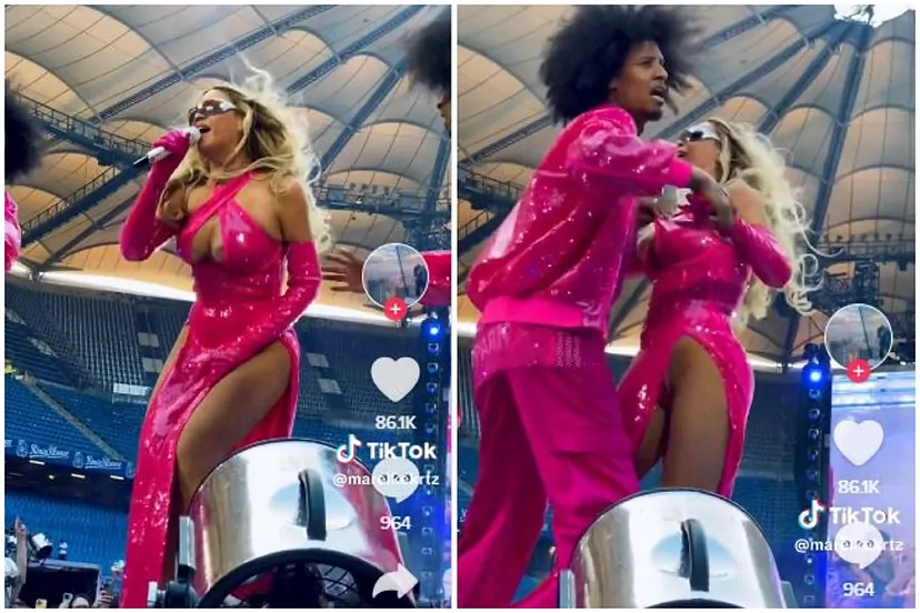 Beyonce Almost Exposes Her Brεast, Saved By Her Dancer