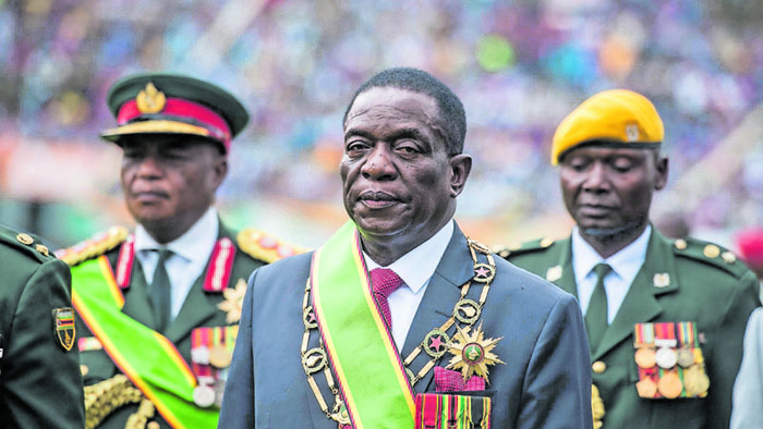 Mnangagwa military reshuffles post coup, meant to contain Chiwenga'