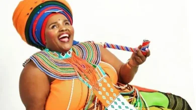 Jessica Mbangeni (born 22nd August 1977) is one of the most sought-after female praise singers (Imbongi) and poets in South Africa. 