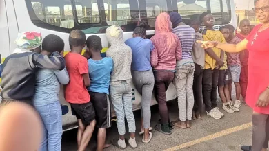 Twenty-six South African children were rescued from a suspected human trafficking ring in Kliprivier on Wednesday. The children, who ranged in age from 6 to 17, were found in a rundown building in the city.