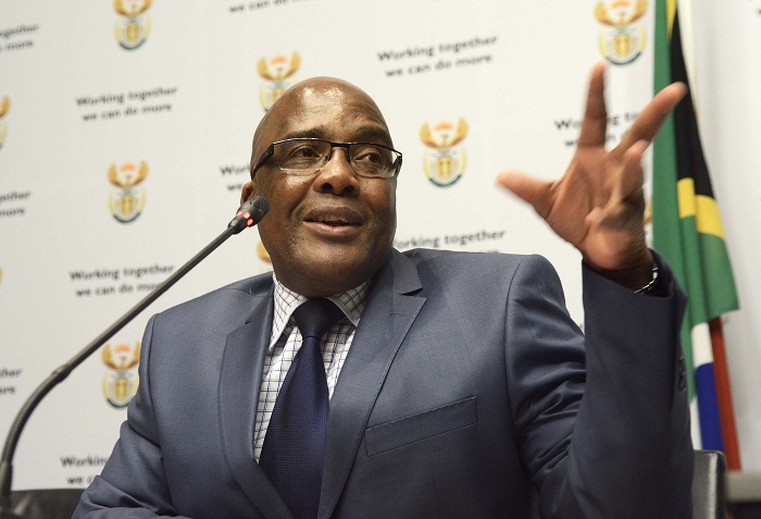 Home affairs minister Aaron Motsoaledi has been lauded for helping a patient on a plane. File photo. Image: Trevor Samson