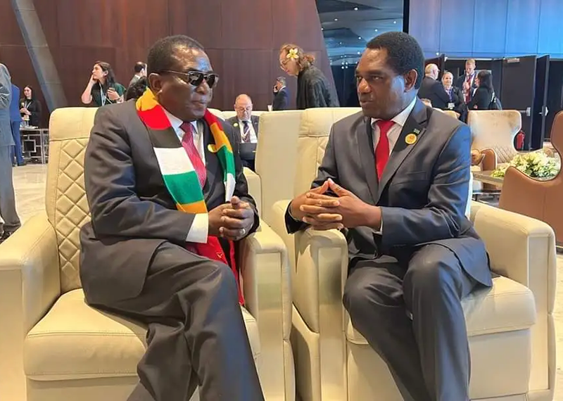 Mnangagwa and Hichilema