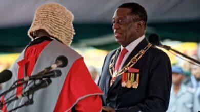 Mnangagwa sworn in