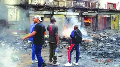 Harare mall fire