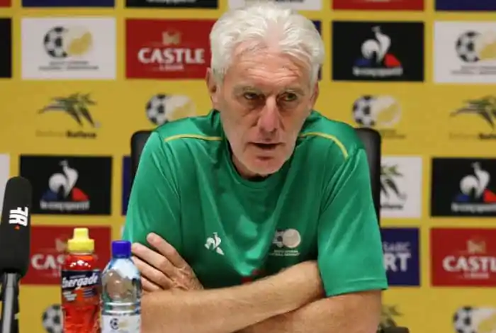 Hugo Broos, coach of South Africa during the 2022 World Cup Qualifier South Africa Training Session on the 05 September 2021 at the FNB Stadium, Johannesburg ©Muzi Ntombela/BackpagePix