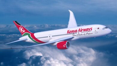 Banned ... Kenyan Airways' rights to fly to Dar es Salaam cancelled