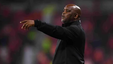 Pitso Mosimane responds to Kaizer Chiefs link. Image: @fifaworldcup_ar