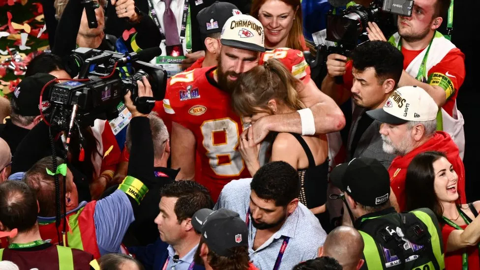 This is Kelce's third Super Bowl win