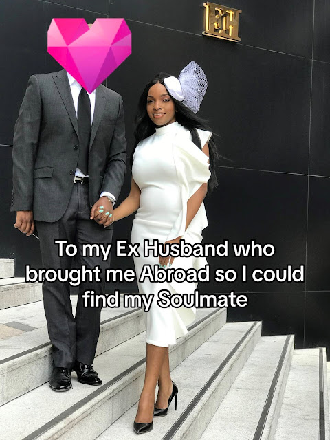 Woman thanks hubby fro bringing her to the UK where she met her soulmate