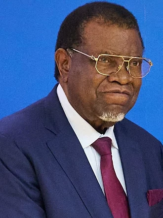 Namibia's President Hage Geingob died early Sunday in a hospital in Windhoek, his office said. He was 82.