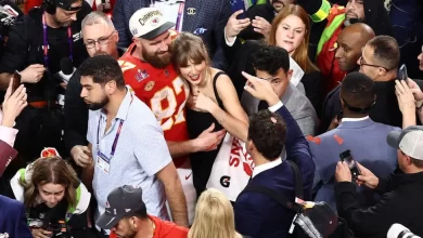 It was a picture-perfect finish for Travis Kelce and Taylor Swift