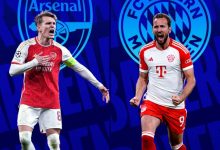 Arsenal has been drawn against Bayern Munich in the Champions League quarter-finals, while Manchester City will face 14-time champion Real Madrid.