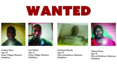 Botswana Prisons Service (BPS) and Botswana police are on the hunt for four Zimbabweans who escaped from Mahalapye prison and went on to rαpe a local woman while on he run.