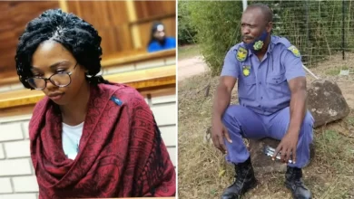 Zanele Mkhonto, aged 30, has been sentenced to 20 years direct imprisonment for the brutal murder of her boyfriend, a police officer, Sergeant Mandlenkosi Happy Thwala, 47. Picture: NPA/SAPS