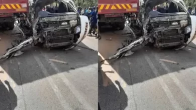 Five people died while thirteen others were injured in a road traffic accident involving a kombi, a truck and a Toyota Belta at the 37-kilometre peg along Harare-Bindura Road this Tuesday.