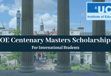 Centenary Master’s Scholarships